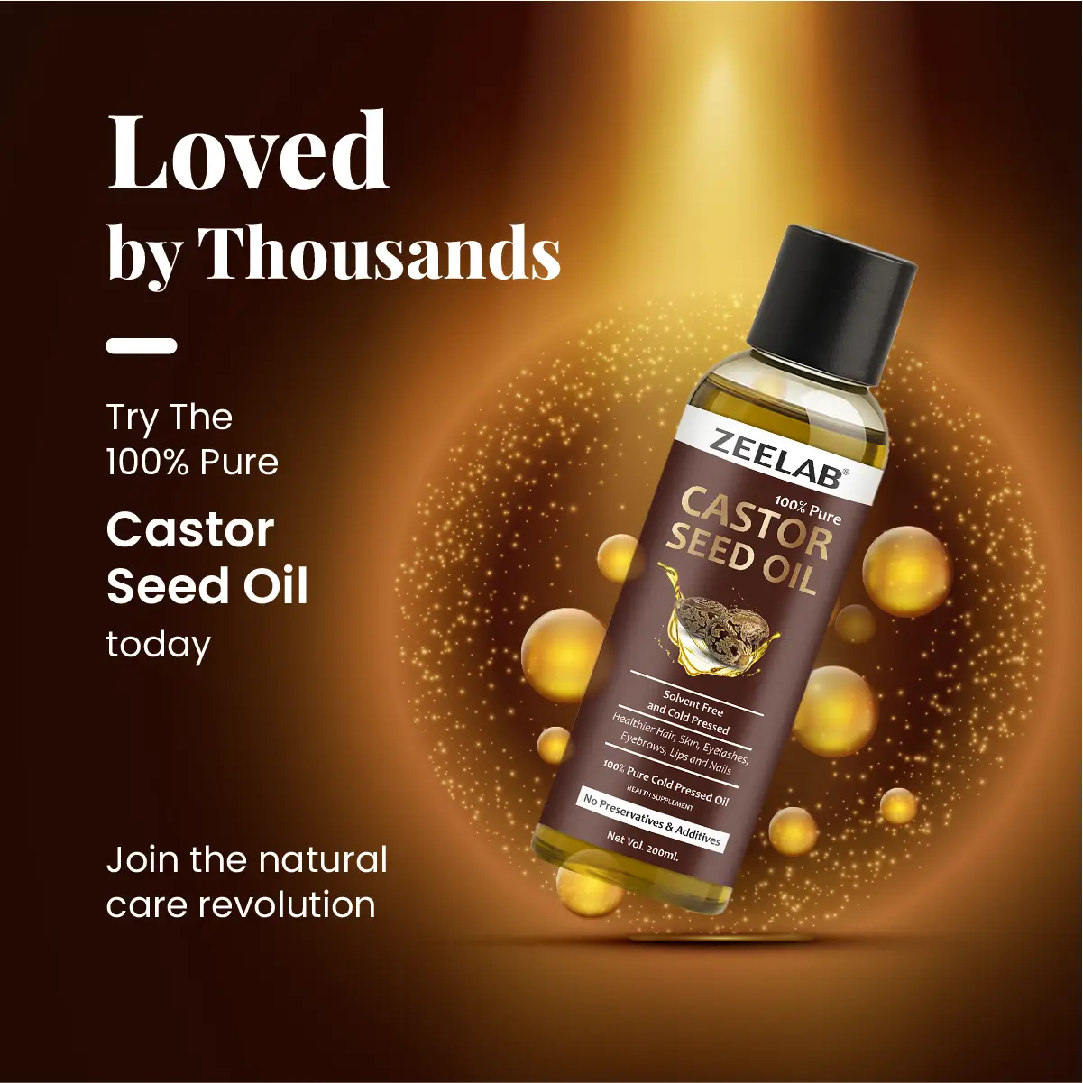 Castor Seed Oil 200ml
